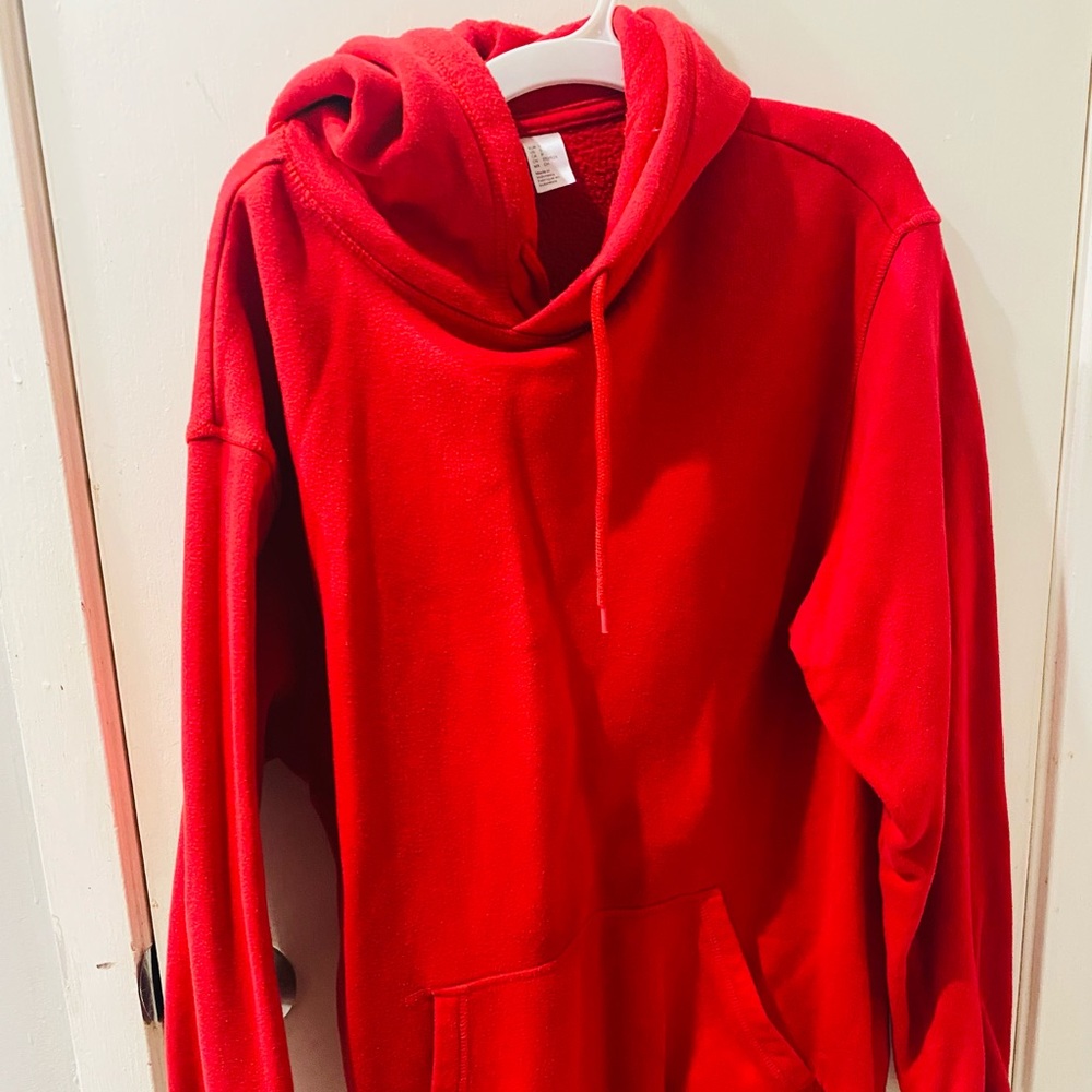 Red hoodie